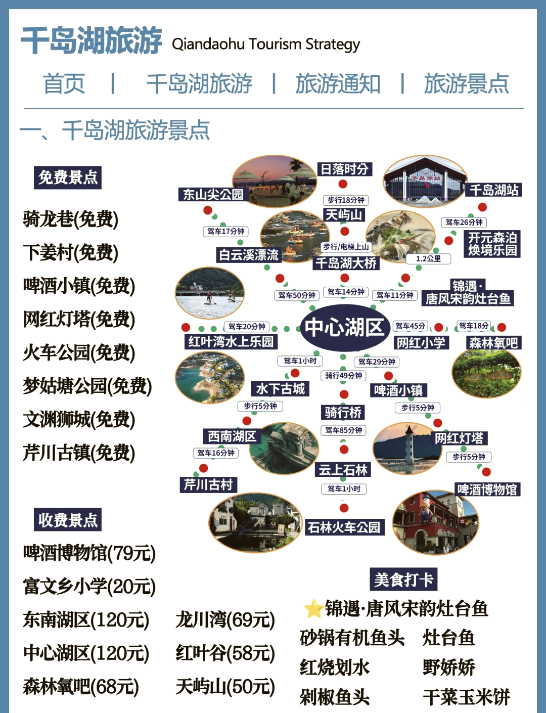 杭州千岛湖旅游攻略-杭州千岛湖旅游攻略必去景点