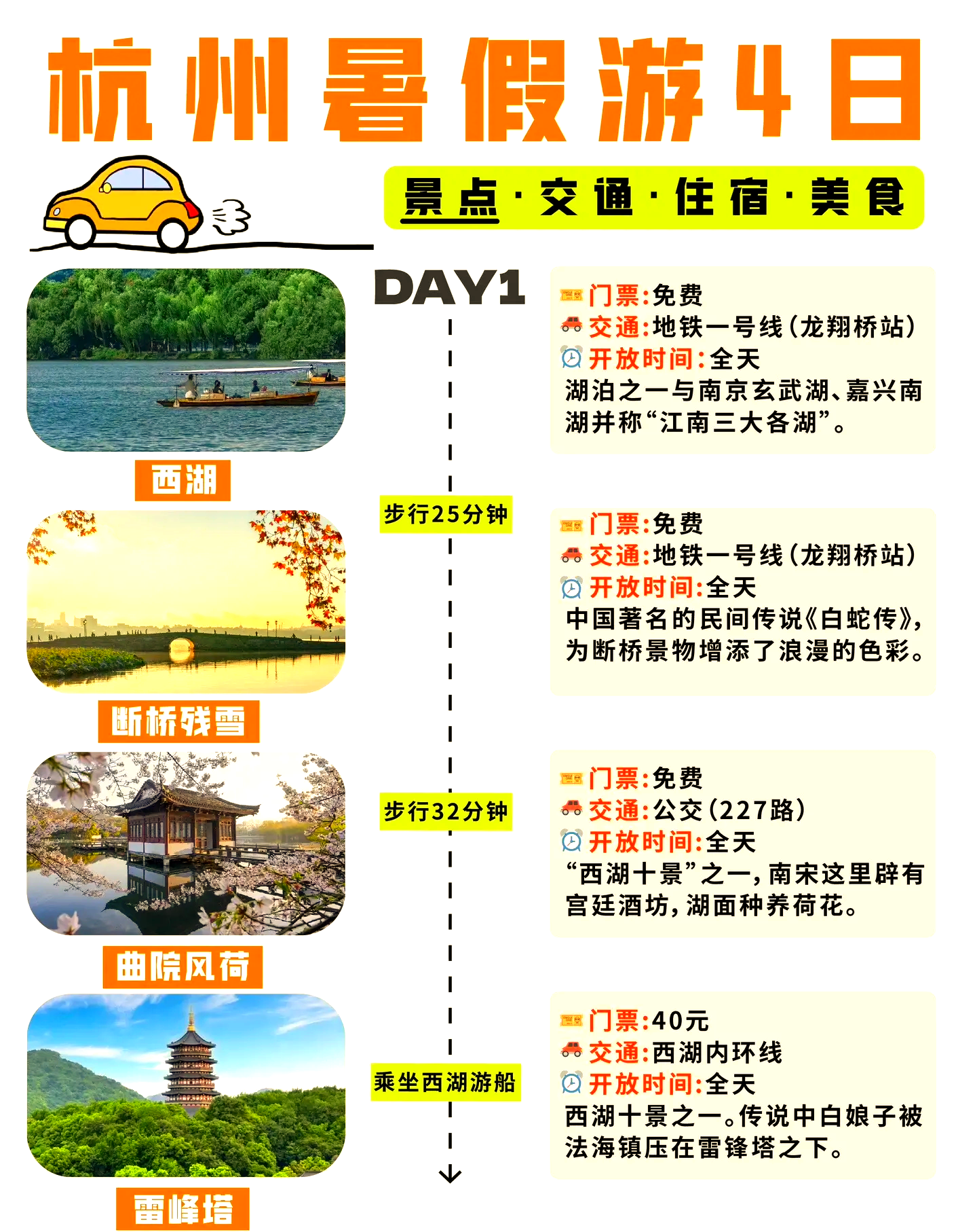 杭州旅游指南-杭州旅游攻略2020