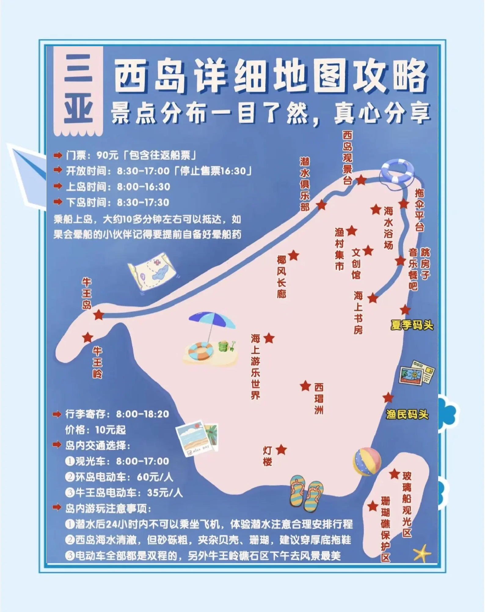 三亚旅游地图-三亚旅游地图最新版