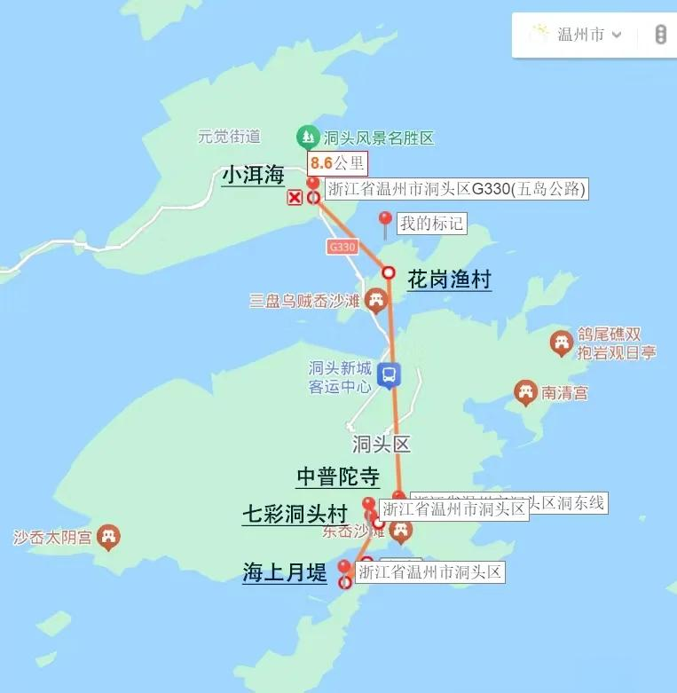 洞头旅游攻略-洞头旅游攻略图画模板
